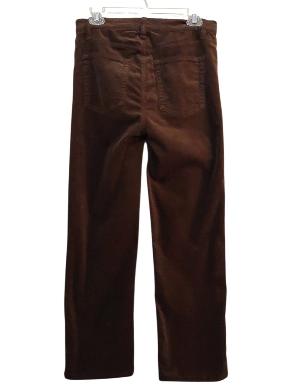 Frame NWOT Le Sleek Straight Corduroy High-Rise Crop Ankle Pants Brown - 29x28 - Picture 6 of 11